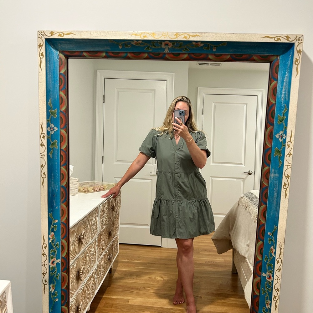 Brochu Walker Olive Mini Dress